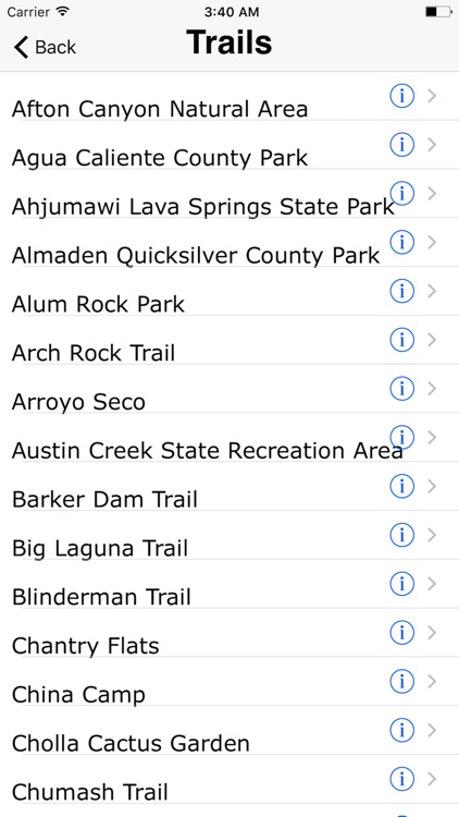 California Campgrounds & Trail screenshot-3