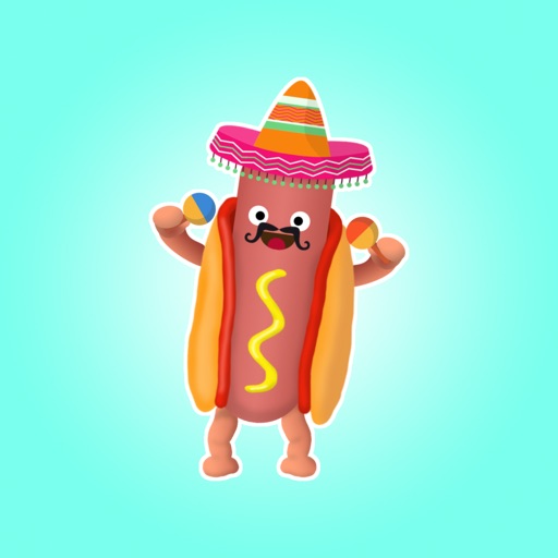 Hotdog Animated Stickers