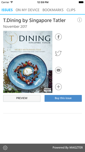 T.Dining by Singapore Tatler