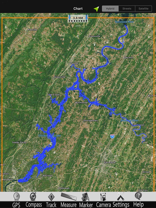 Chickamauga GPS Charts Pro(圖5)-速報App