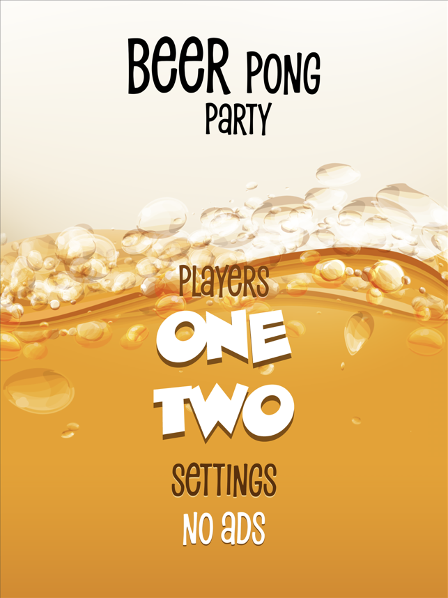 Beer Pong Party, game for IOS