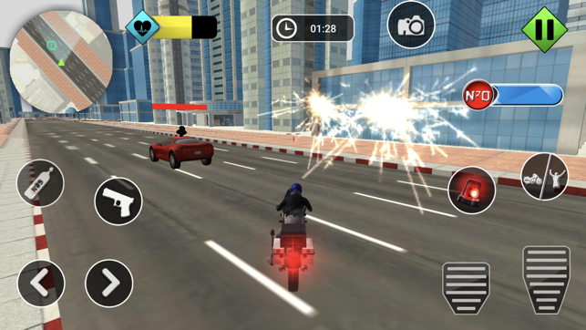 Us Police Bike Gangster Chase(圖5)-速報App