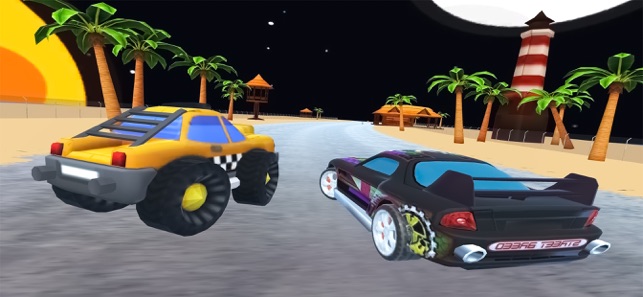 Super Beach Racing Game