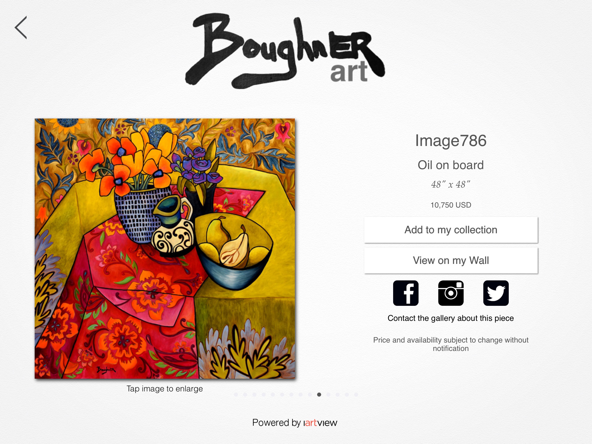 Boughner Art screenshot 4