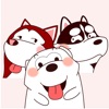 Dog Crew Animated Stickers