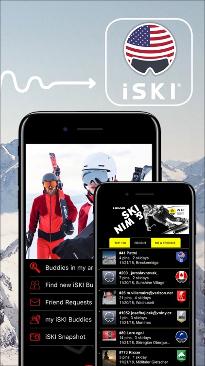 iSKI USA - Ski Snow Track