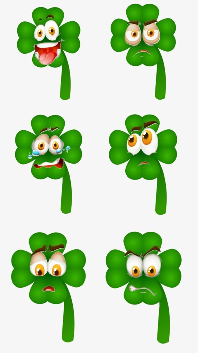 Four Leaf Clover Smileys screenshot 2