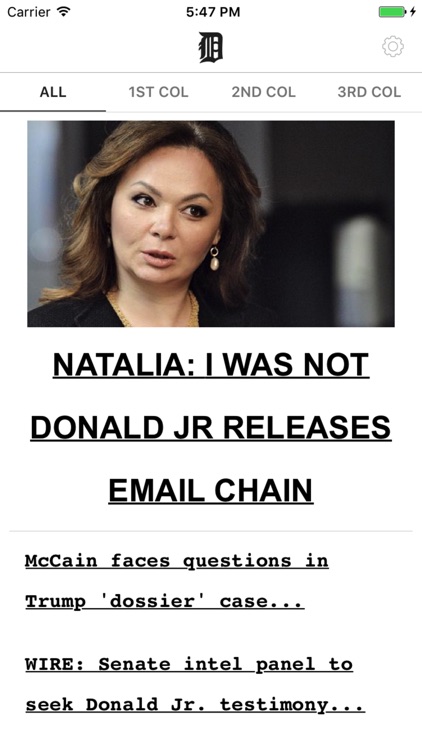 Drudge - Today's Top Headlines