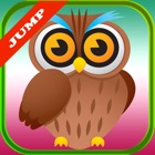 Happy owl jump