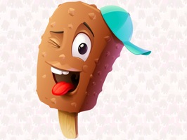 Ice Cream : Animated Stickers