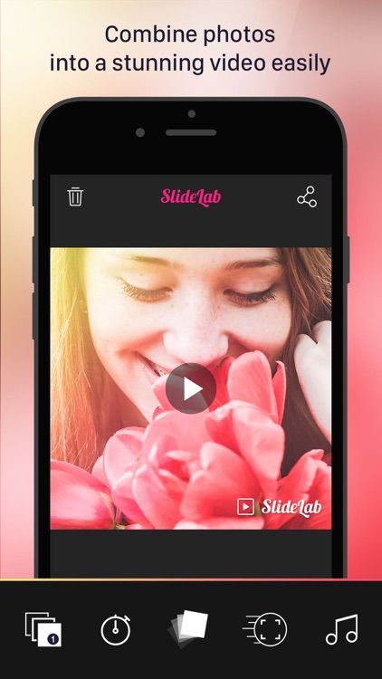 SlideLab: Add Music to Photos