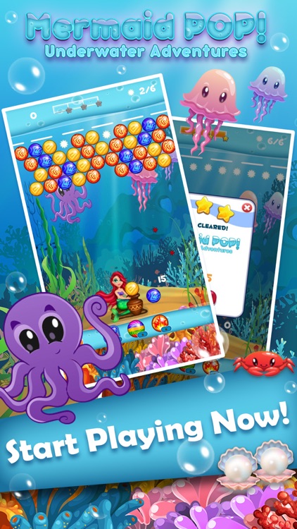 Mermaid Games - Mermaid Pop screenshot-3