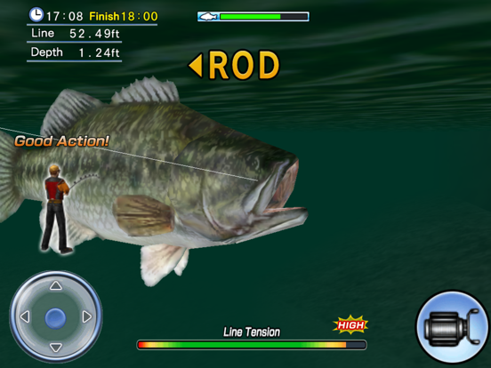 Игра Bass Fishing 3D HD Premium