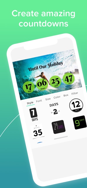 Cloxee - Countdown Widget(圖1)-速報App