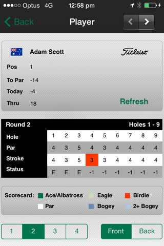 PGA Tour of Australasia screenshot 3