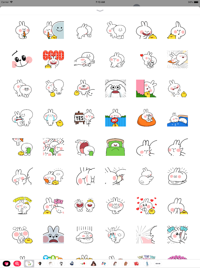 Bunny Expressions Animated