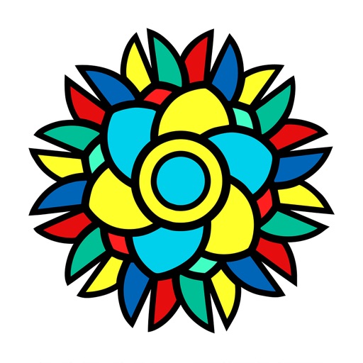 Adult Coloring Book Antistress - Color Therapy App