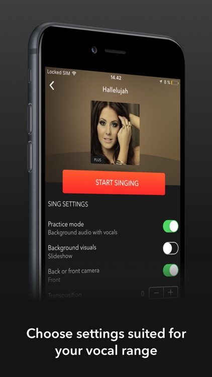 Singa: Karaoke with Lyrics, Music and Recording