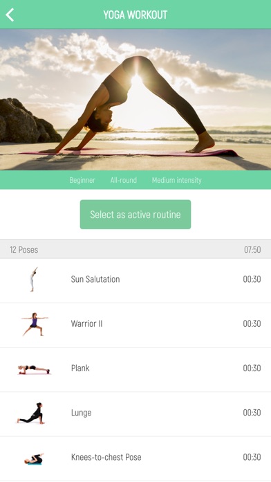 7 Minute Yoga Routine screenshot 3