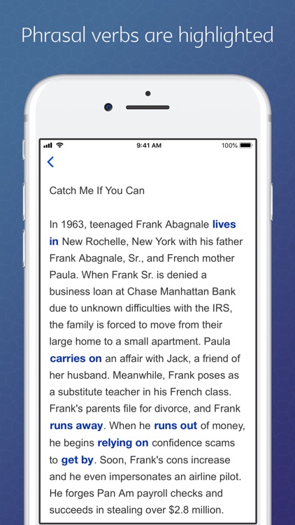 Phrasal verbs through stories screenshot-7