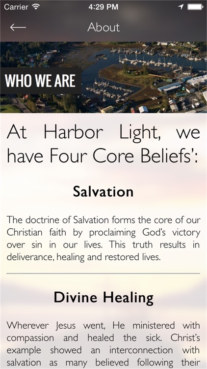 Harbor Light Church App