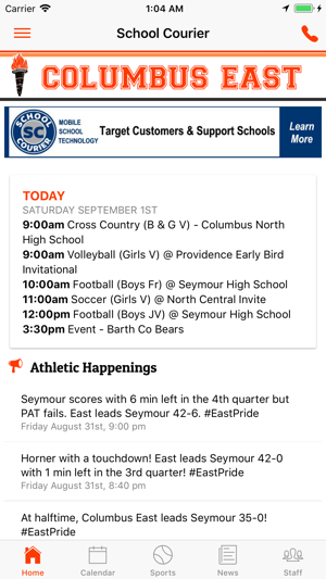 Columbus East Athletics(圖2)-速報App