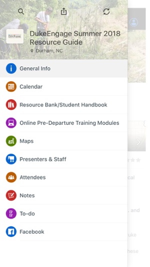 DukeEngage 2018 Resource Guide(圖3)-速報App