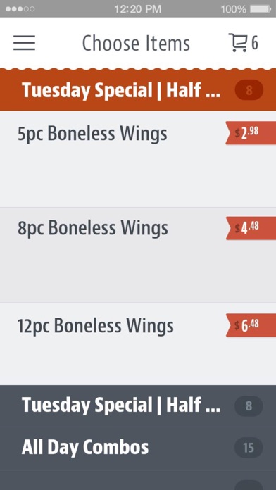 Wings To Go screenshot 3