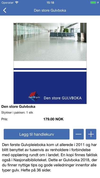 Gulvpleiebanken screenshot-3