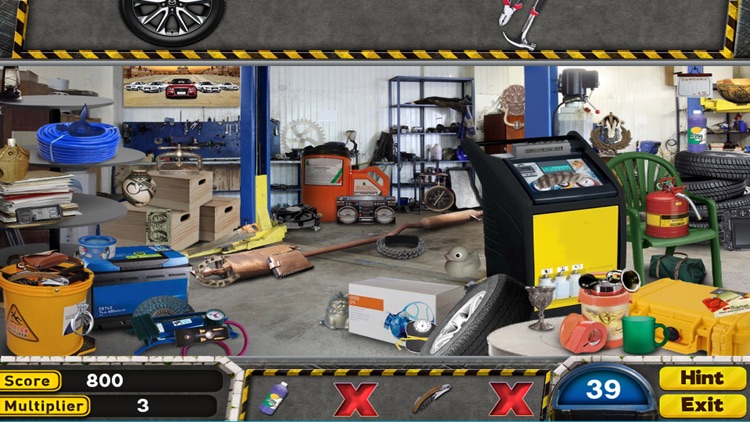 Car Service Hidden Object Game