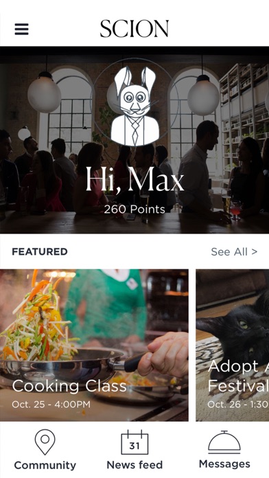 SCION Community & Membership screenshot 2