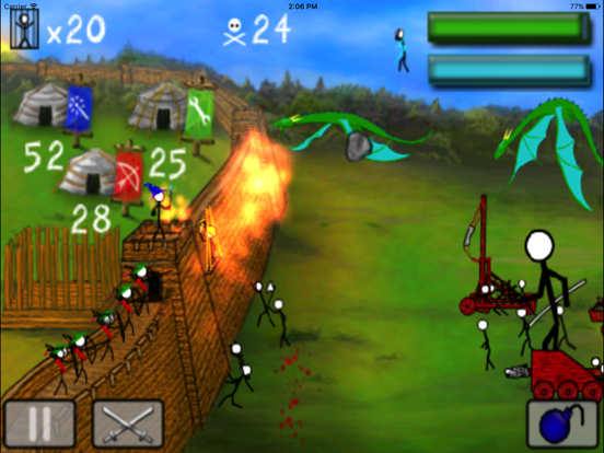 StickWars на iPad