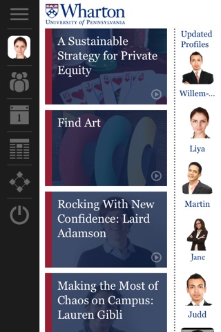 WhartonConnect screenshot 2