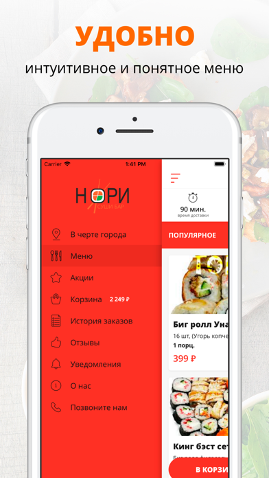 Sushi-nori.ru | Russia screenshot 2