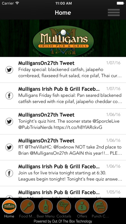 Mulligans Irish Pub & Grill