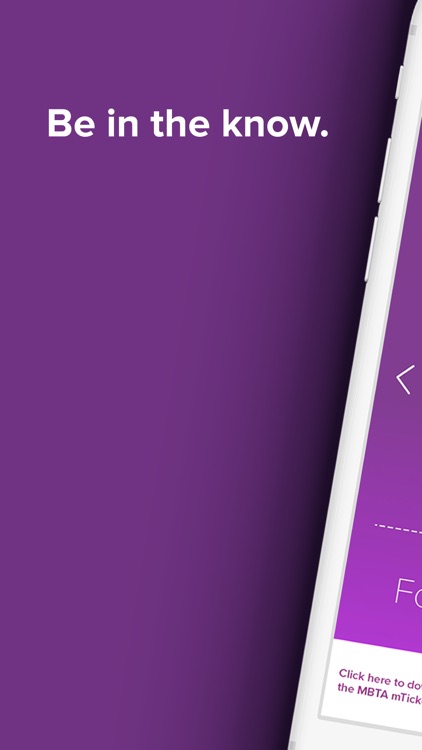 MBTA Commuter Rail App