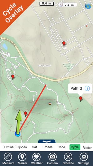 Hawaii Volcanoes National Park - GPS Map Navigator(圖3)-速報App