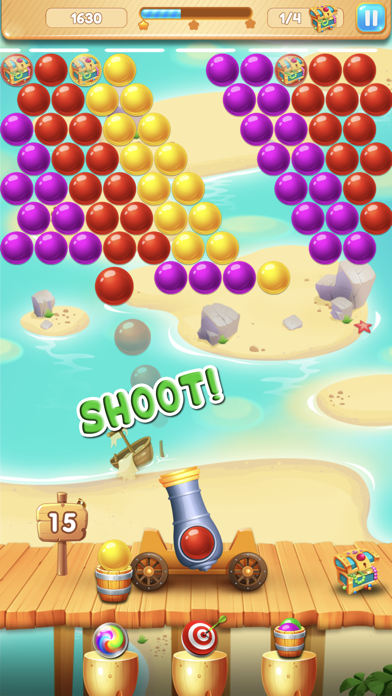 Balls Bomb - Shoot Big Bubbles screenshot 2