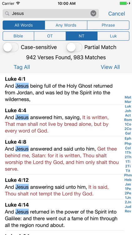 e-Sword LT: Bible Study to Go