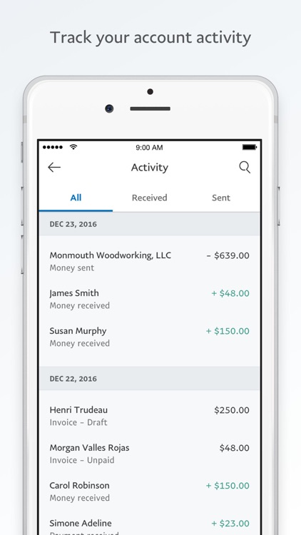 PayPal Business: Send Invoices