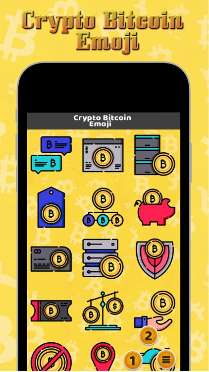 Crypto Bitcoin Emoji