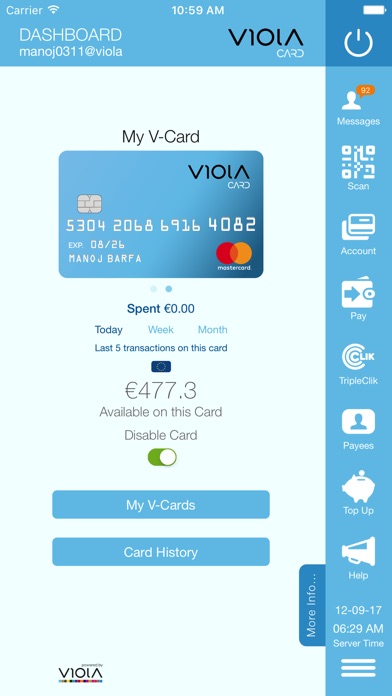 ViolaCard screenshot 2
