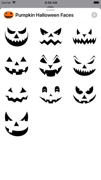 Pumpkin Halloween Faces