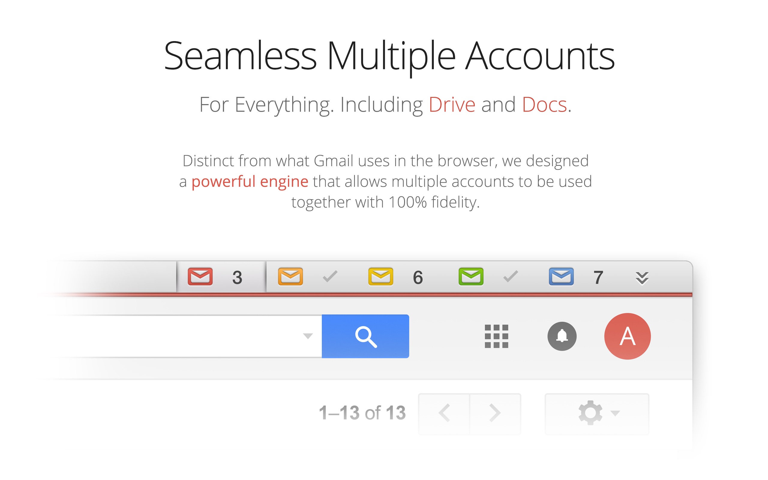 Screenshot do app Kiwi for Gmail