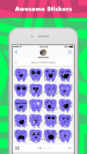 Molly Tooth Moji(圖1)-速報App