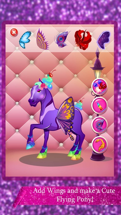 Princess Sparkle:Land Of Magic Pony Dressup Game Screenshot on iOS