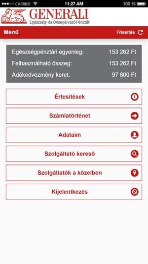 GENERALI Egészségpénztár(圖1)-速報App