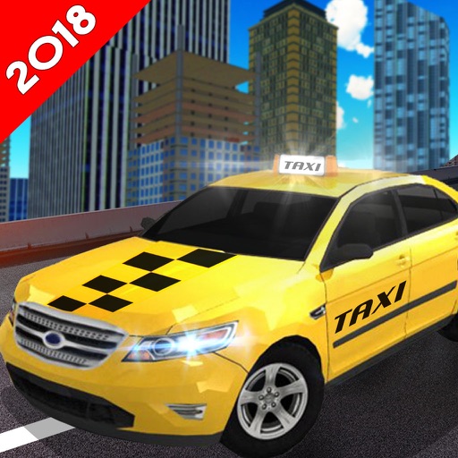 Crazy Driver Taxi Simulator 3D icon