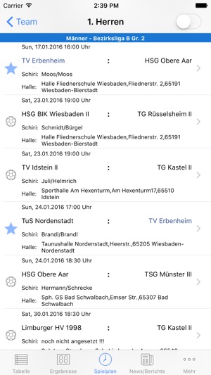 TV Erbenheim Handball(圖2)-速報App