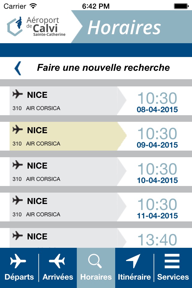 Aéroport Calvi screenshot 3